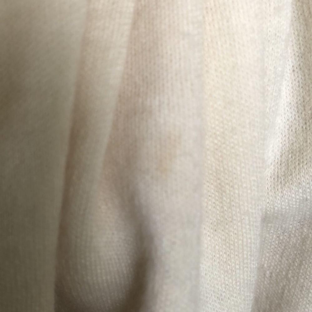 Diane Von Furstenberg Ivory Wool seduction wrap Dress w/Black Lace back size 4 - Picture 17 of 17